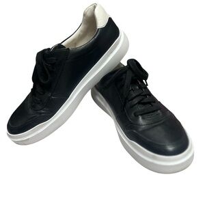 Cole Haan Women’s Grandpro Rally Canvas Court Sneaker Black 100% Leather Size 8B